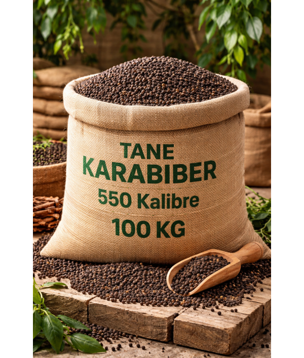 TANE KARABİBER 550 KALİBRE 100KG