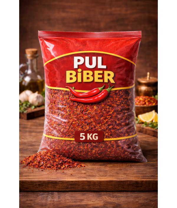 PUL BİBER 5 KG PAKET