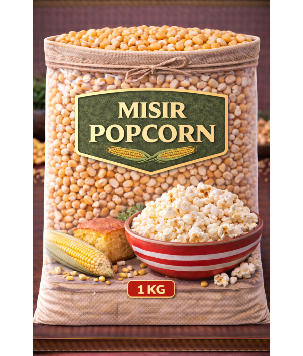 Mısır Popcorn Paket 1 Kg