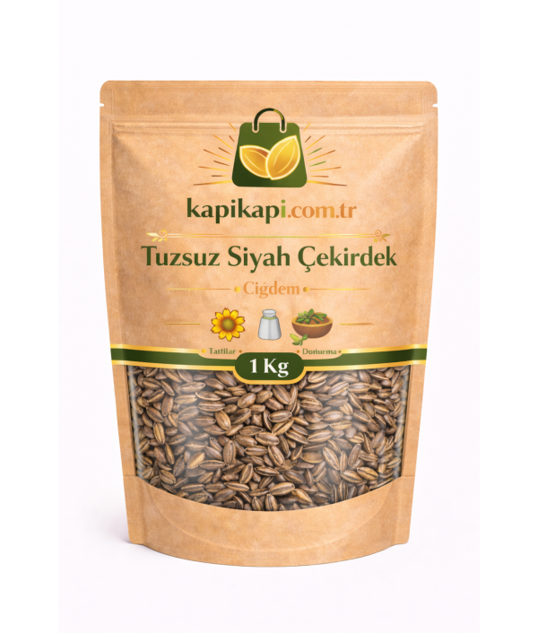 Tuzsuz Siyah Çekirdek - Çiğdem 1 Kg