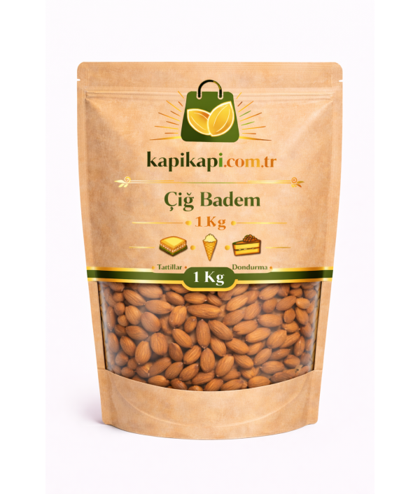 Çiğ Badem 1 Kg