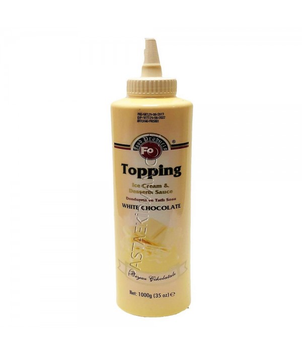 Fo Beyaz Çikolata Topping Sos...